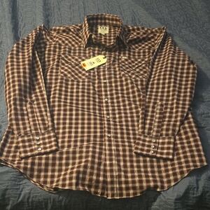 Men's Ely Cattleman Western Snap Shirt